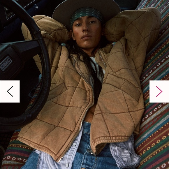 NWT Free People Dolman Quilted Knit Jacket - Picture 5 of 10